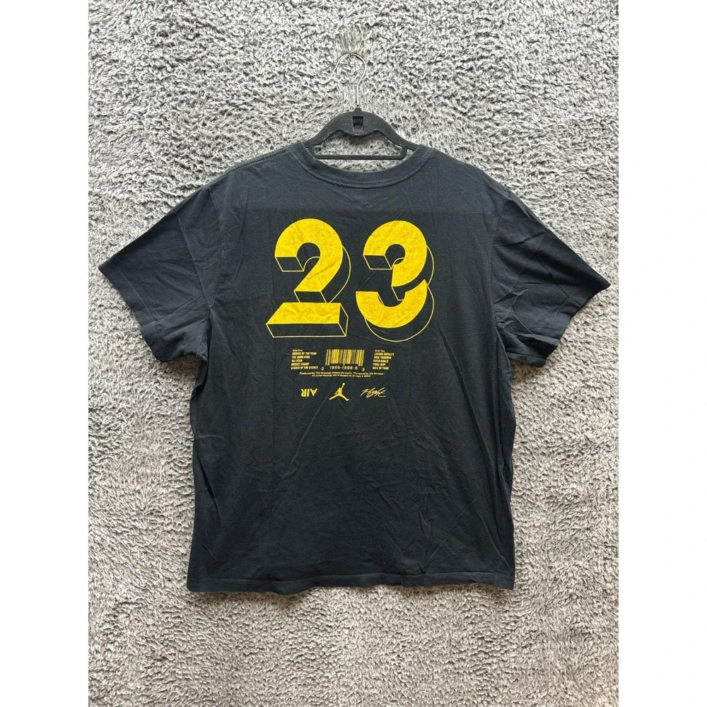 Jordan 23‎ Michael Jordan Legacy AJ 4 Graphic Tee Shirt Black Mens Size XL